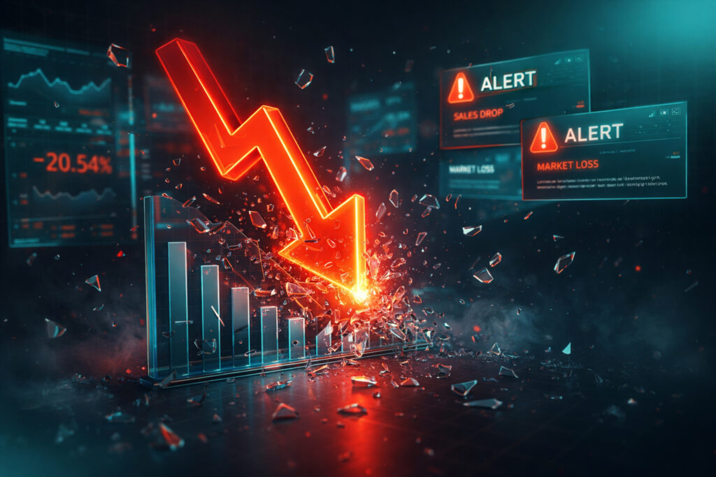 What to Do When Sales Suddenly Drop