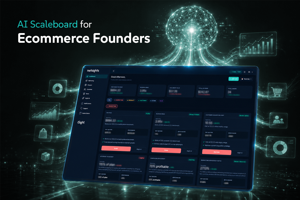 What Is NetSights? The AI Scaleboard for Ecommerce Founders