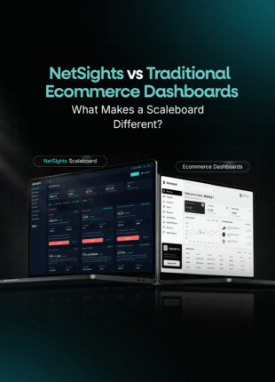 NetSights vs Ecommerce Dashboards