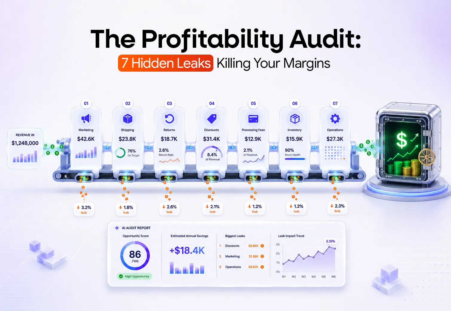 Profit Leaks, Profitability Audit - Netsights