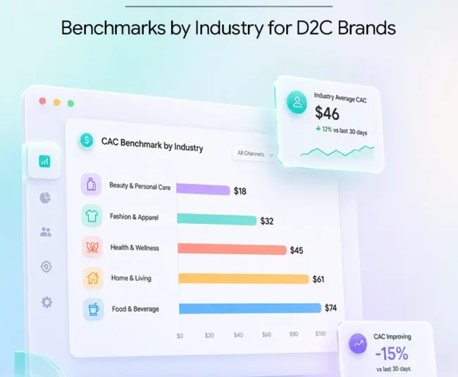 customer acquisition cost benchmarks - netsights