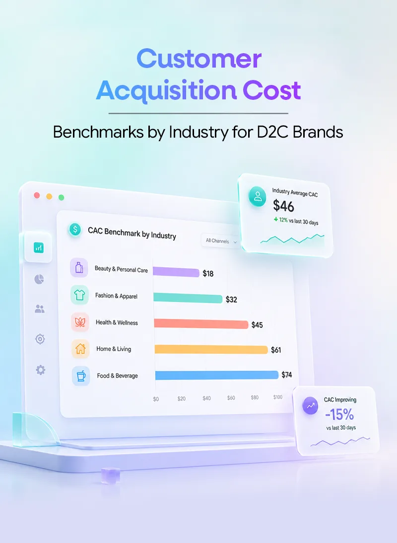 customer acquisition cost benchmarks - netsights
